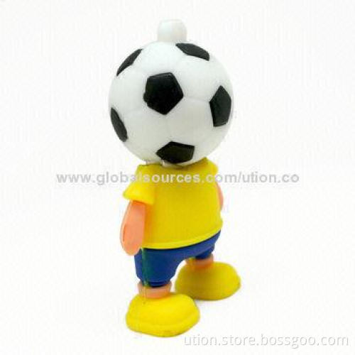 Football Man Style Promotional USB Accessory with 1 to 32GB Memory Capacity